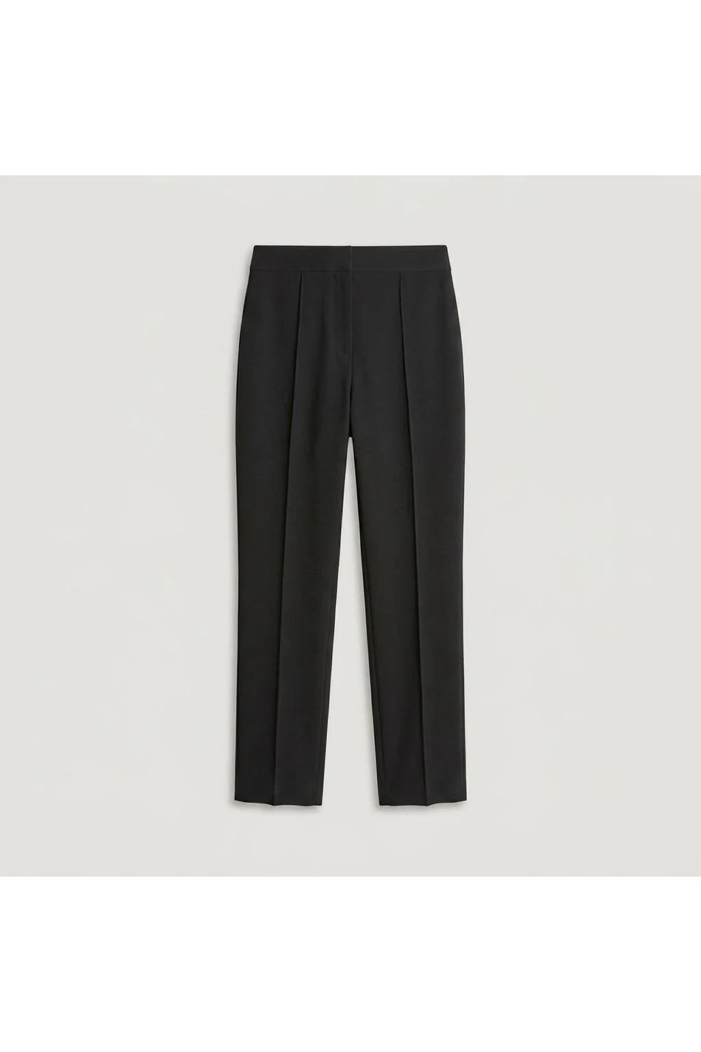 Tailored Straight Leg Trouser   Black
