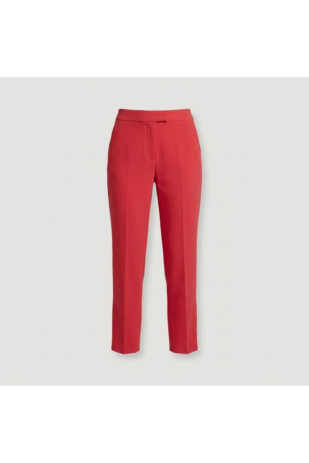 Tailored Straight Leg Trouser Red