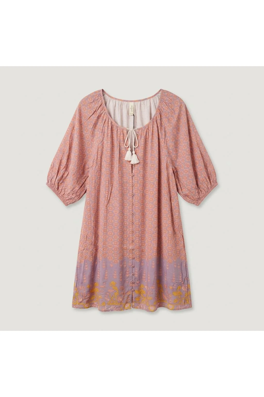 Sweet Nothings Button Through Tunic Dress