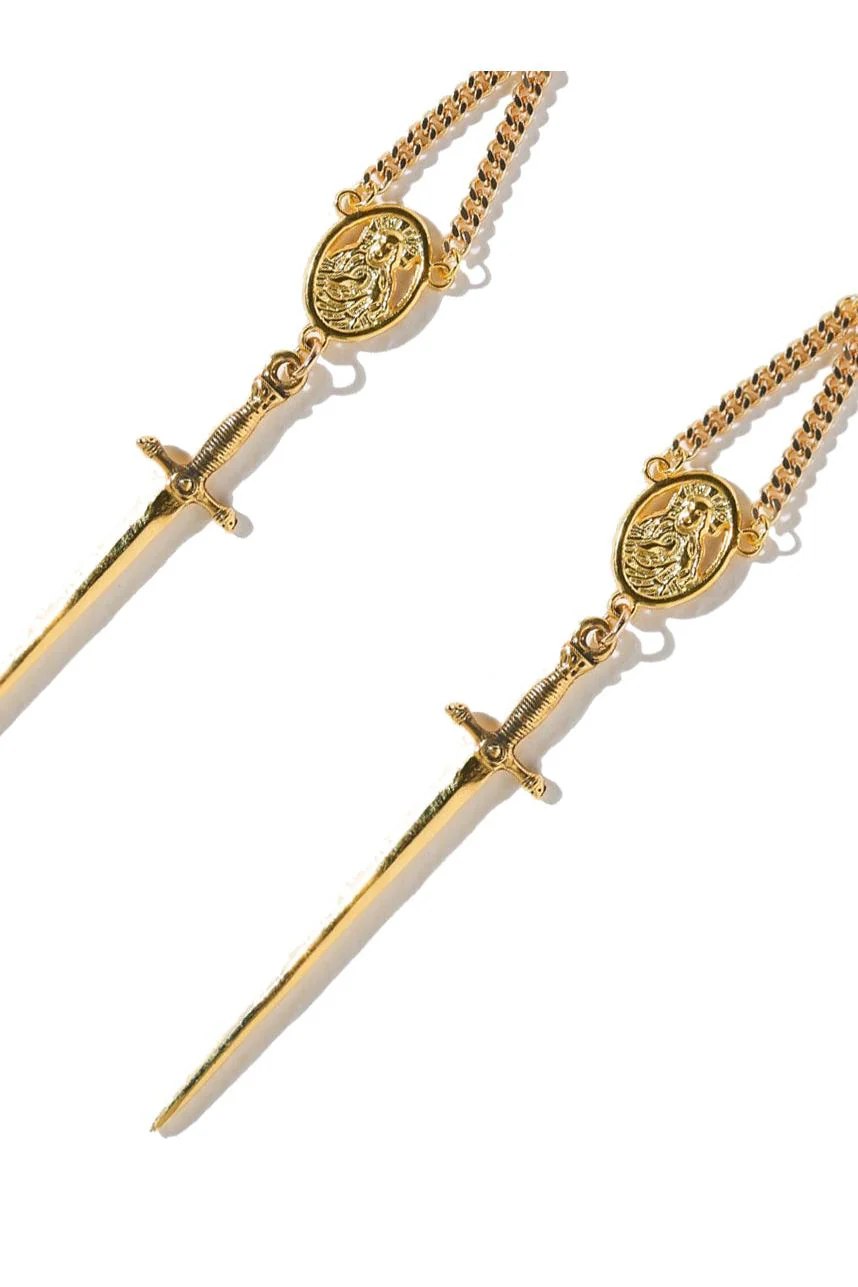 The Amparo Rosary Earrings - Image 2