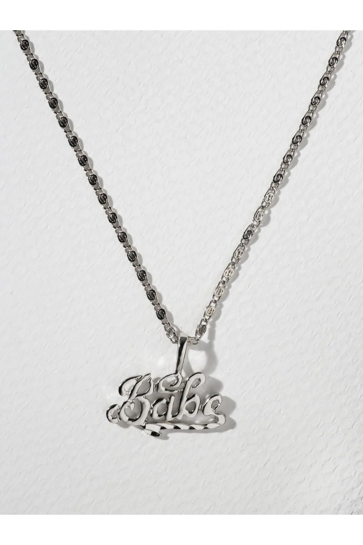 The Babe Necklace Silver - Image 2