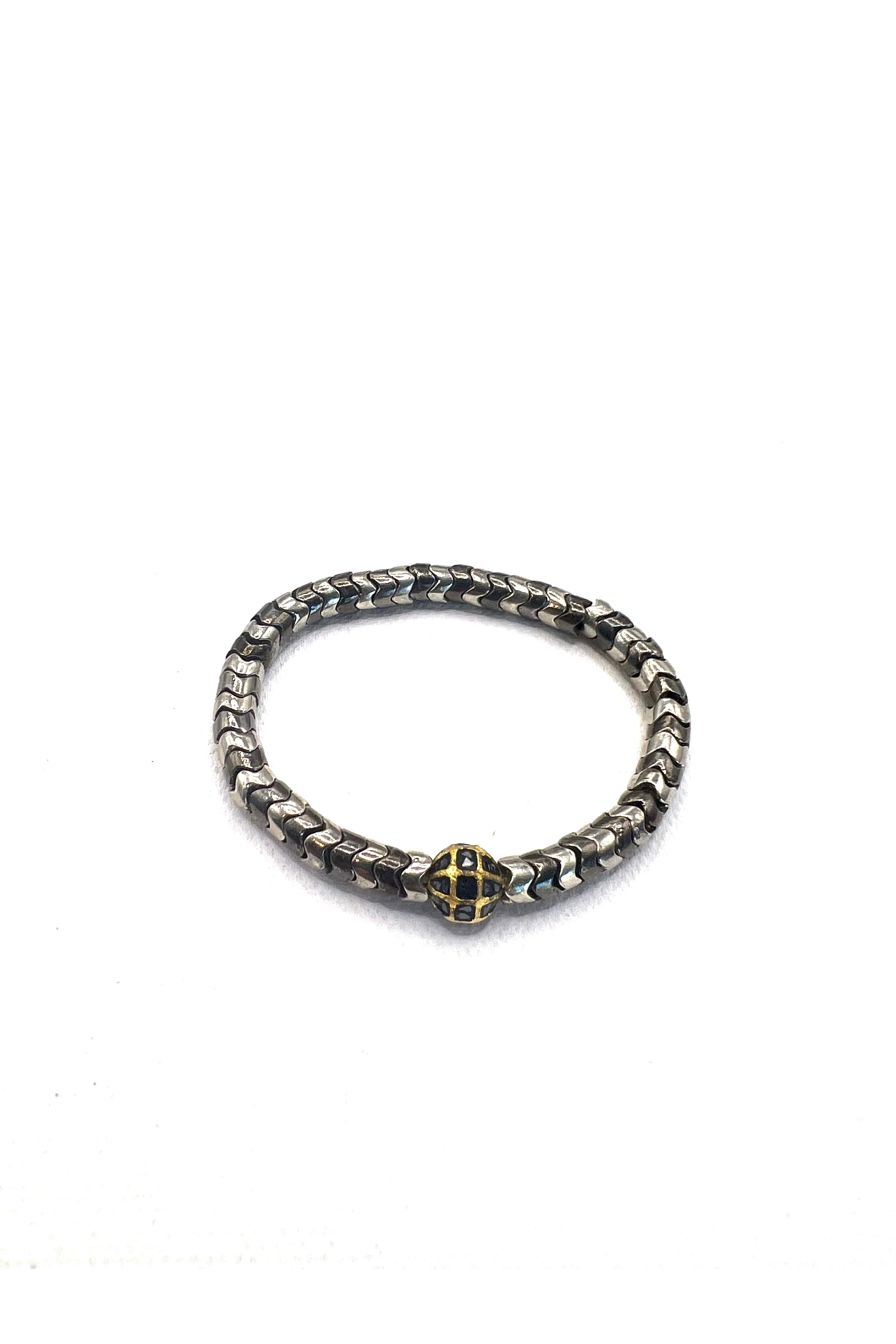The Diamond Snake Bead Bracelet - Image 2