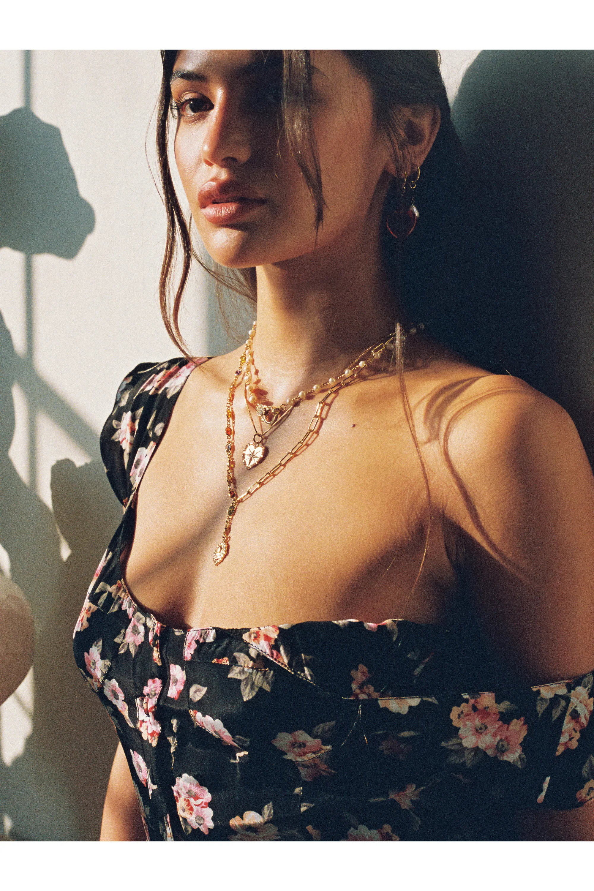 The Elisabeth Romper Dress - '90s Rose Print - Image 6