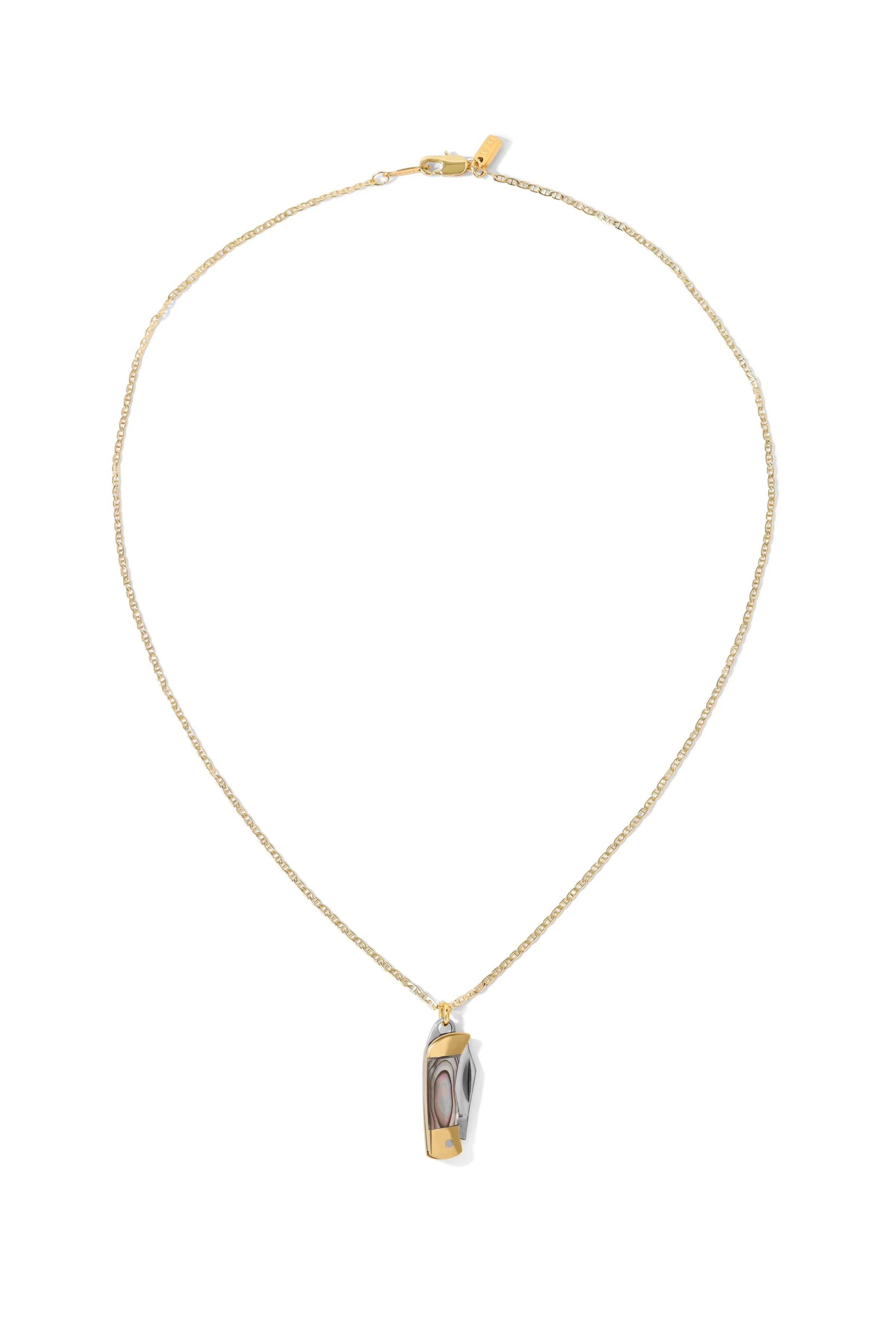 The Pocket Knife Necklace - Abalone - Image 2