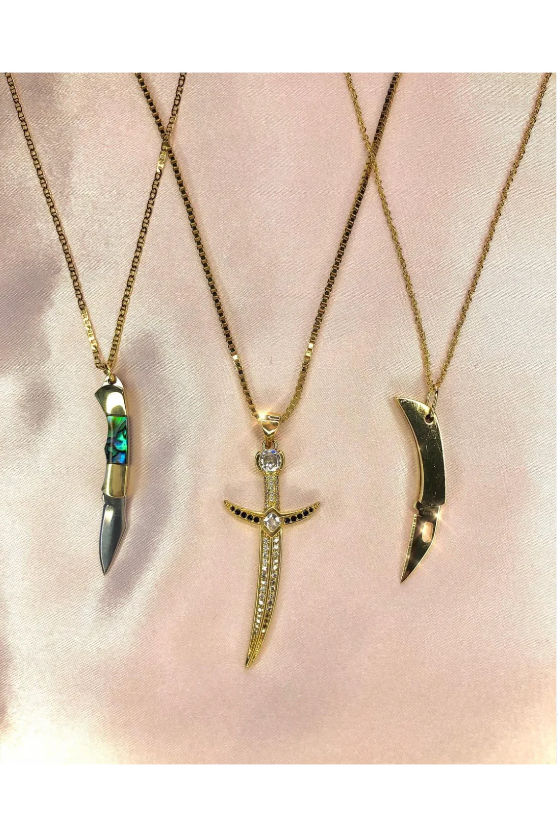 The Pocket Knife Necklace - Abalone - Image 7