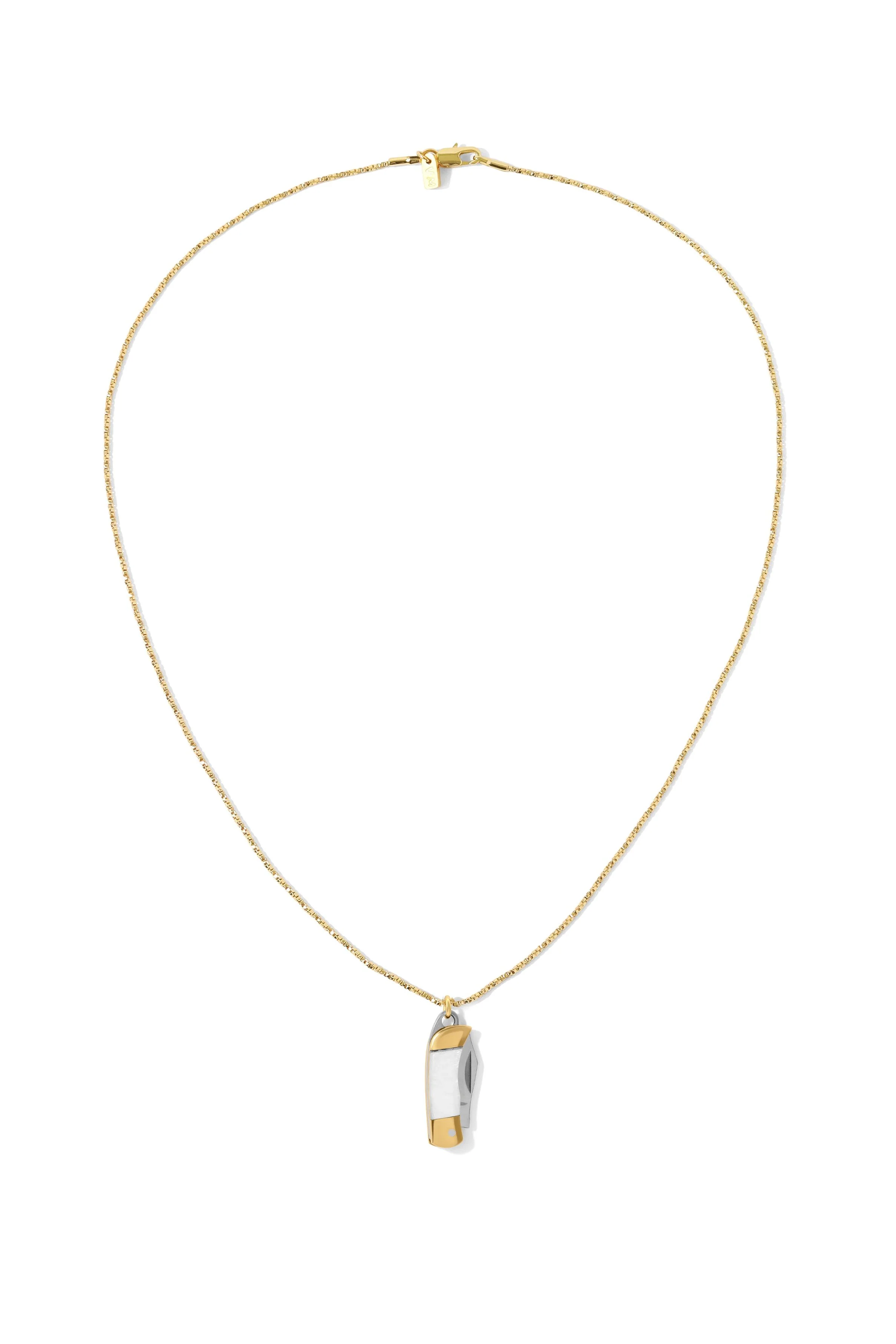 The Pocket Knife Necklace - Bone - Image 2