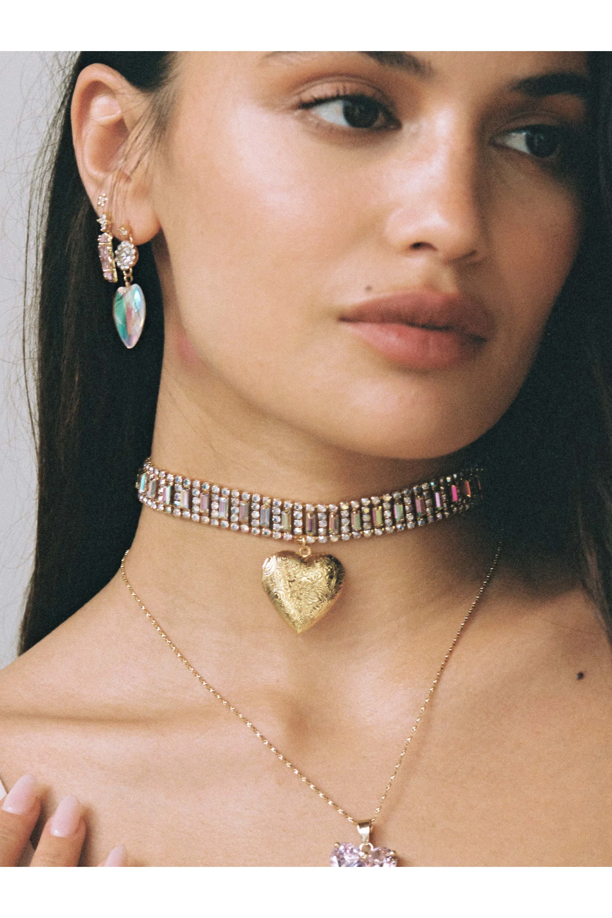 The Rebecca Heart Earrings - Image 3
