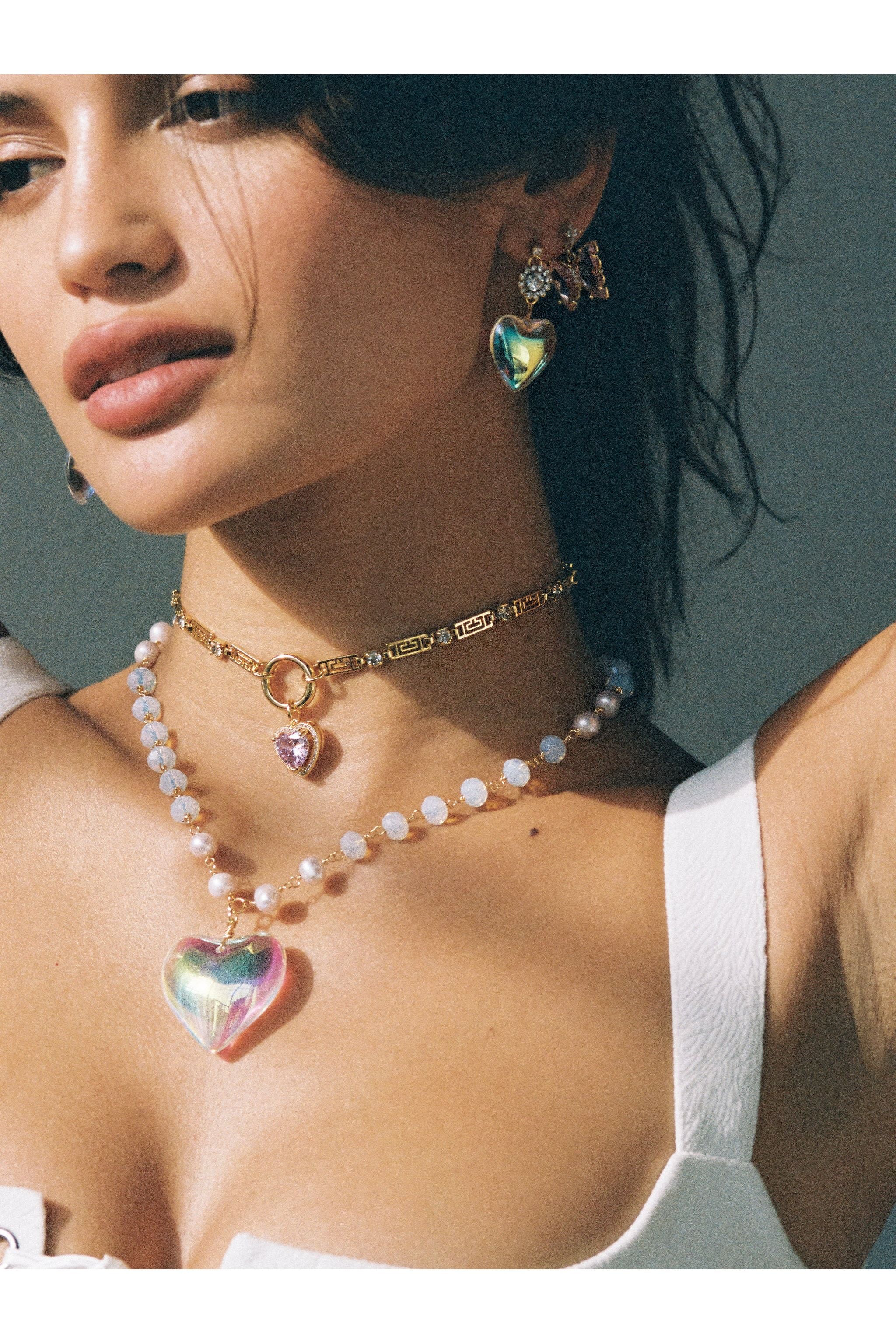 The Rebecca Heart Earrings - Image 6