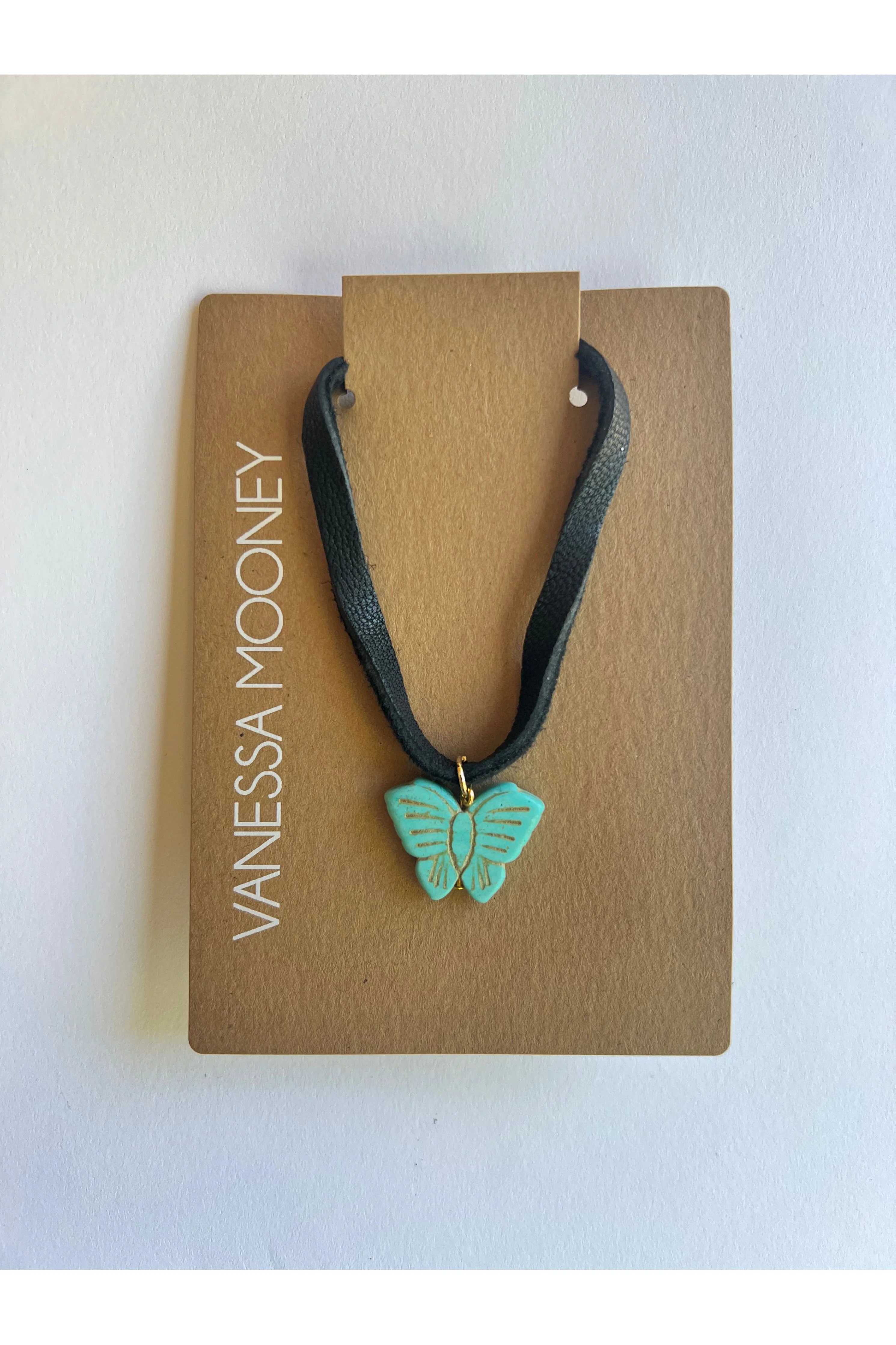 The Turquoise Butterfly Choker